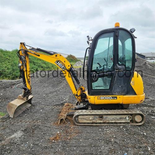 JCB 8020 ficha tecnica