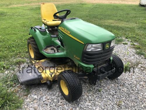 John Deere X495 avaliação e ficha técnica