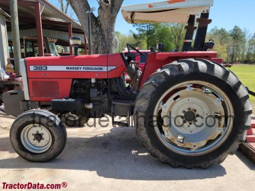 Massey Ferguson 383 ficha tecnica